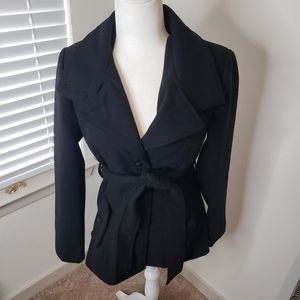 Bella Womens Wool Coat Button